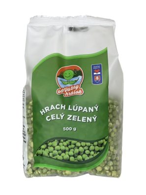 Hrach lúpaný celý zelený